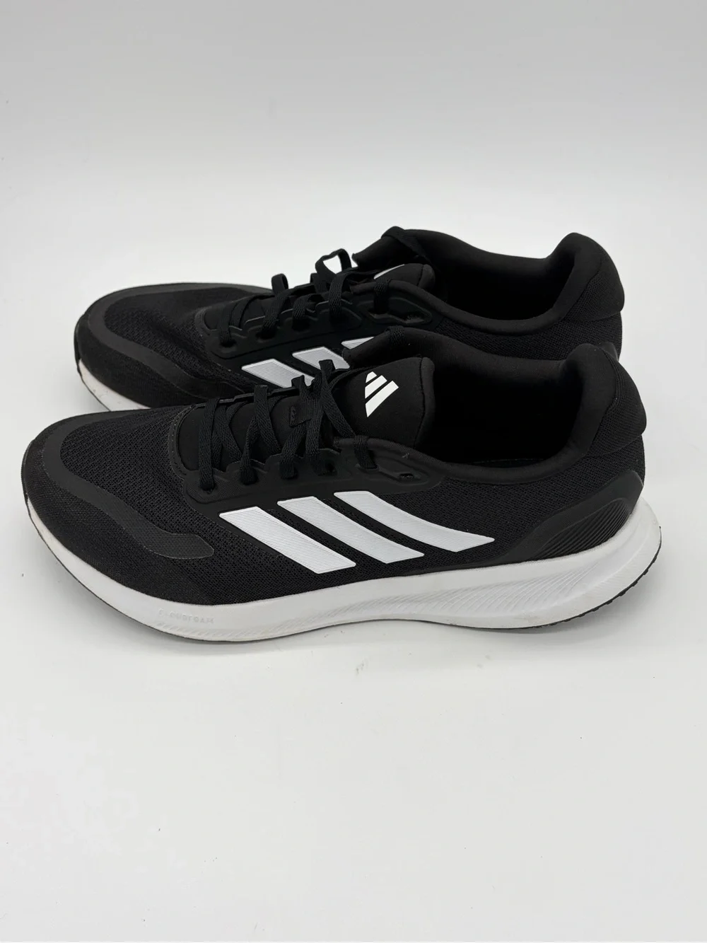 adidas Black and White Men's Athletic Running Shoes